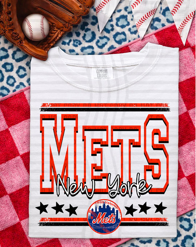 MLB OPEN VARISTY TEE- MARCH