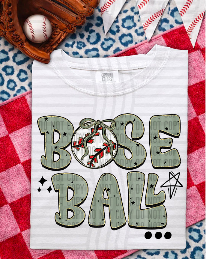 BASEBALL RETRO TEE -VARIETY OF COLORS