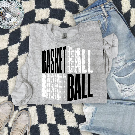 BASKETBALL WORD ART TEE