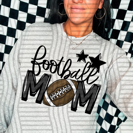FOOTBALL MOM TEES - 20 COLORS