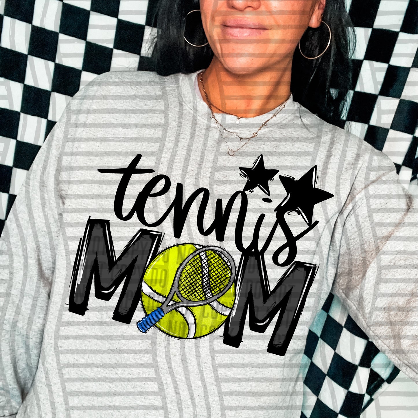 TENNIS MOM TEE -20 COLORS