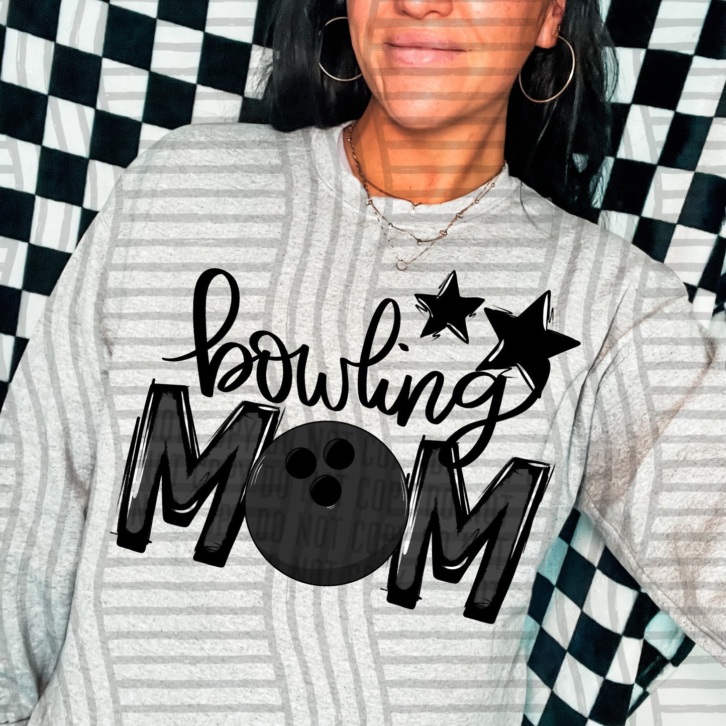 BOWLING MOM TEES - 20 COLORS