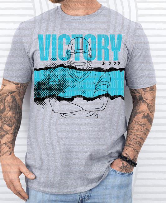VICTORY FOOTBALL PLAYER TEES -25 COLORS