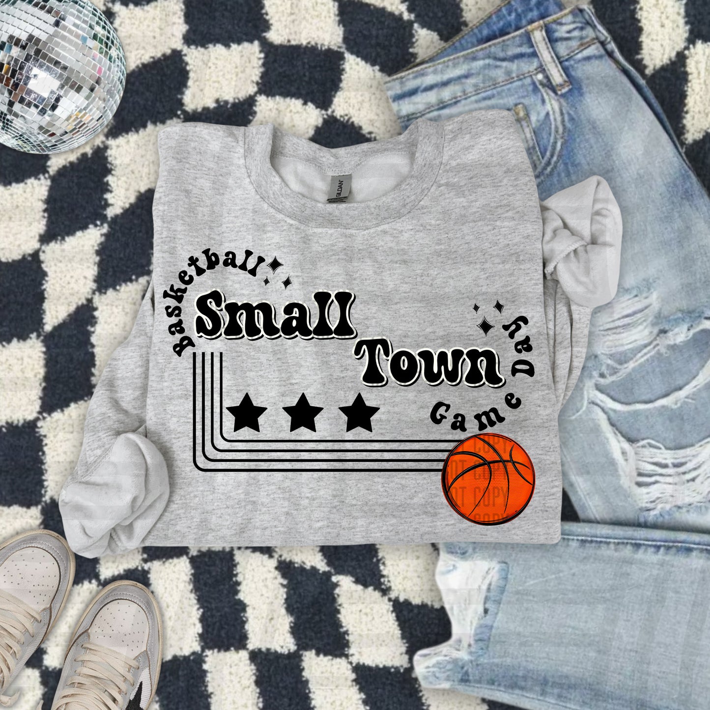 SMALL TOWN BASKETBALL - 21 COLORS