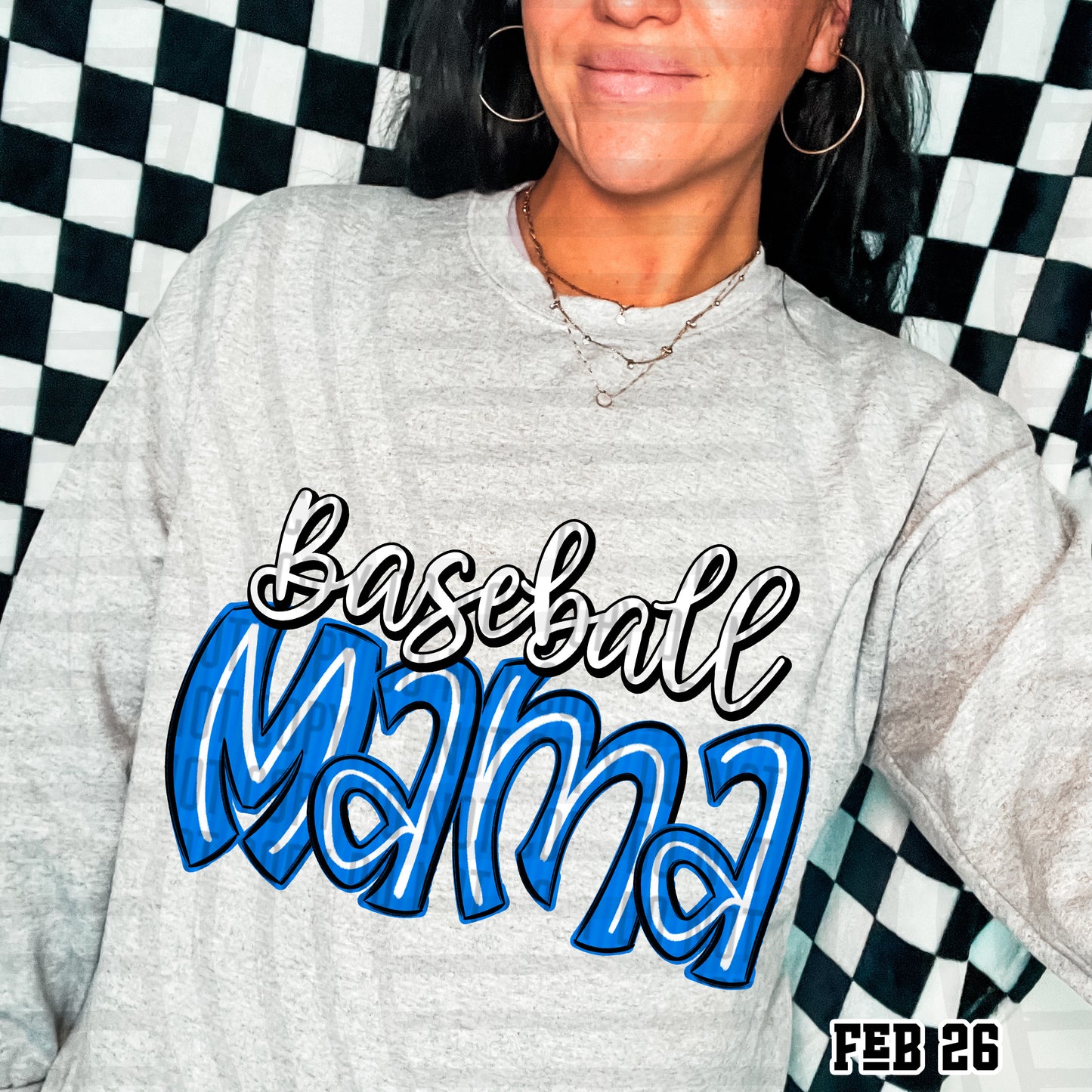 BASEBALL MAMA TEE - VARIETY OF COLORS