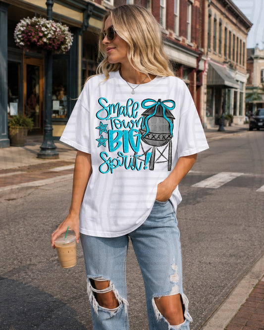 SMALL TOWN WATER TOWER TEES -25 COLORS