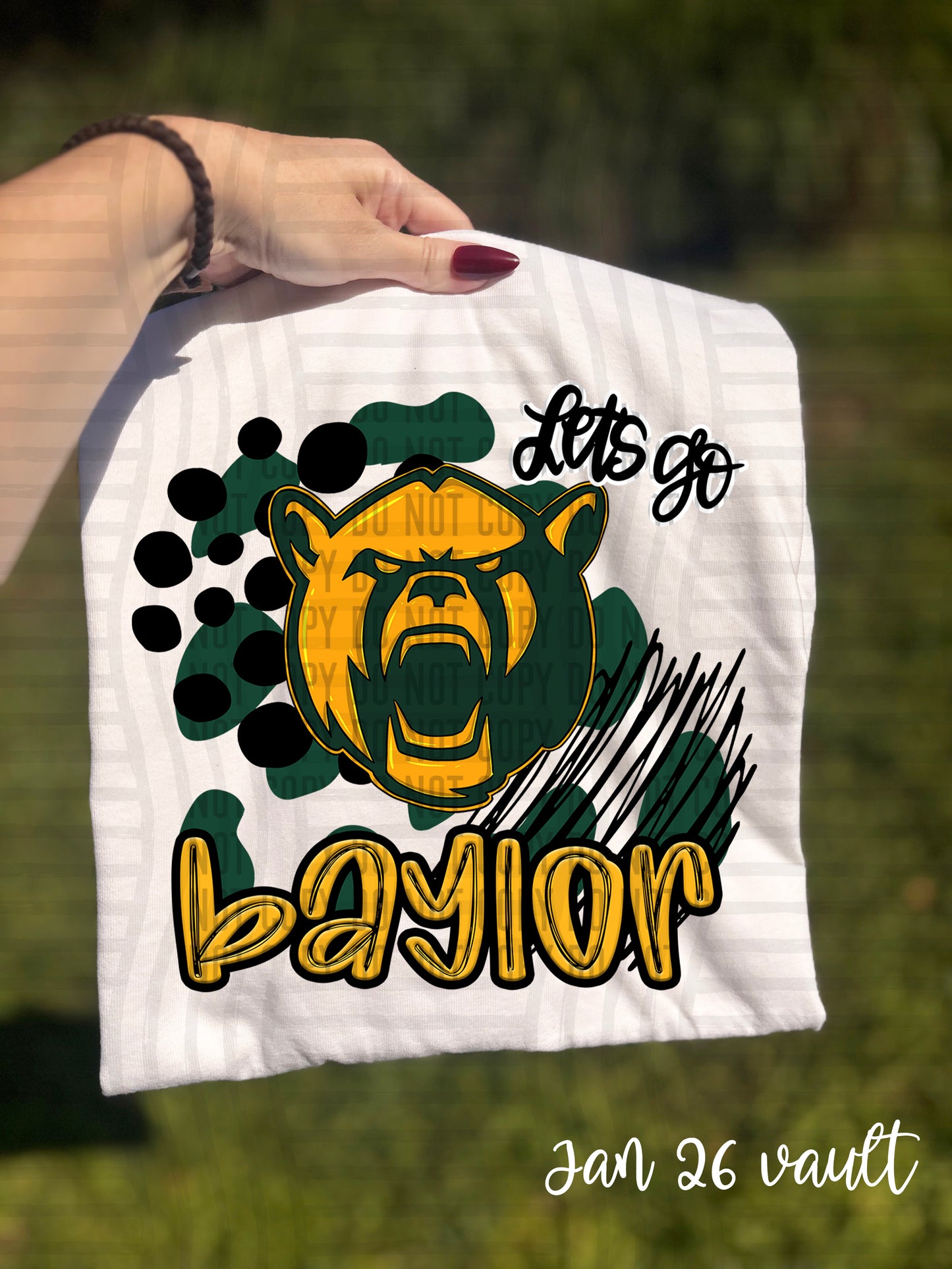 DOODLE MASCOT COLLEGE TEE