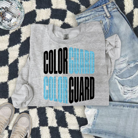 WORD ART COLOR GUARD TEE