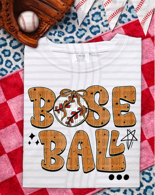 BASEBALL RETRO TEE -VARIETY OF COLORS