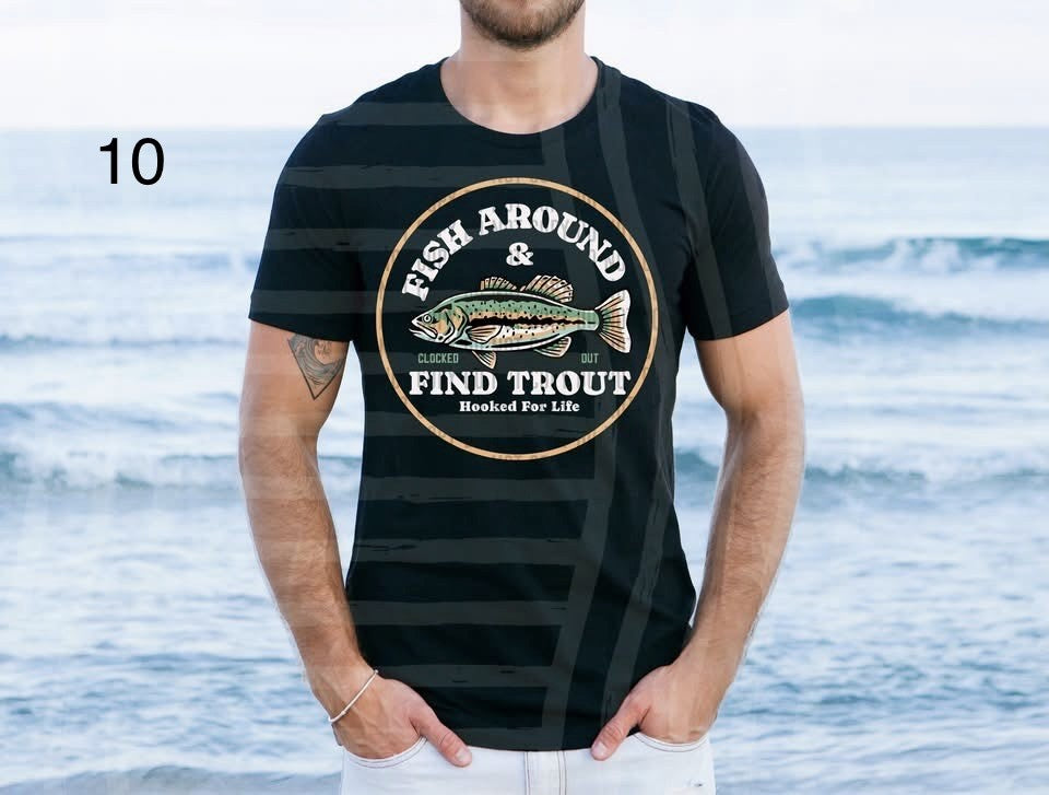 VARIETY OF FISHING TEE