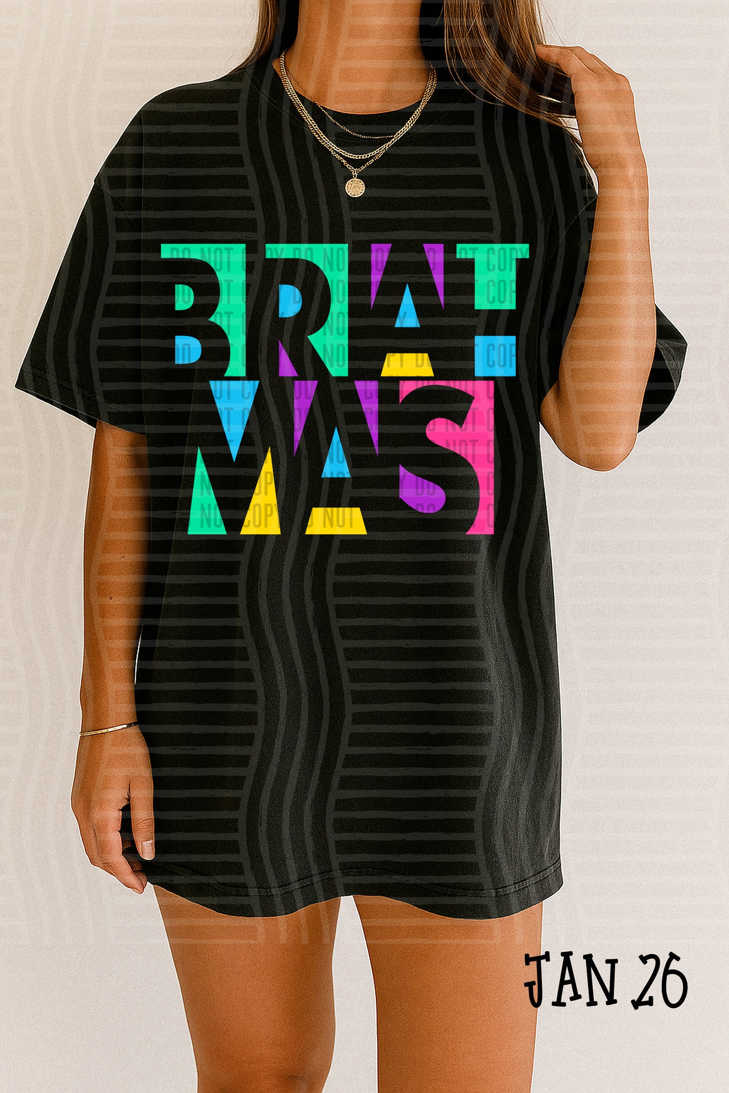 CONFETTI CUT OUT MASCOT TEE