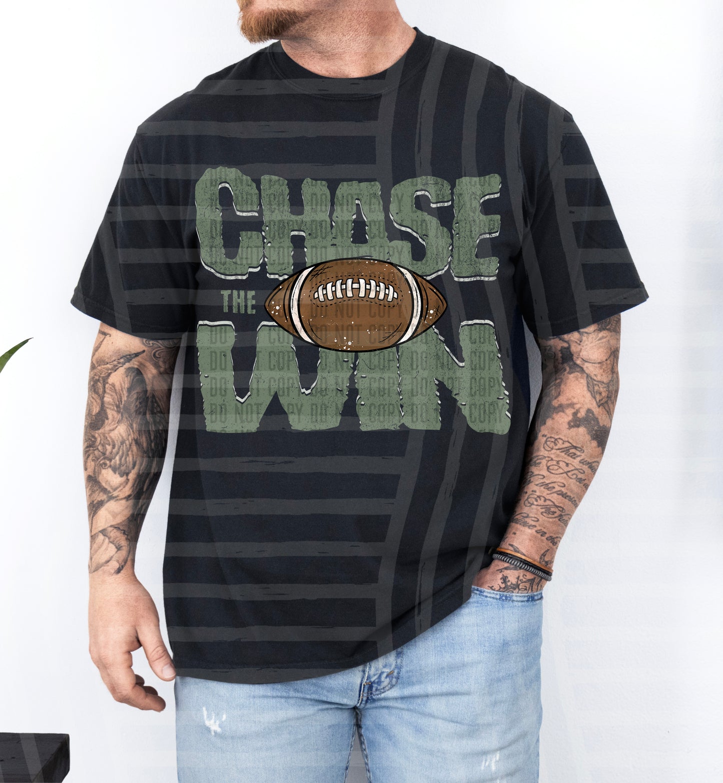 FOOTBALL -CHASE THE WIN TEES- VARIETY COLORS