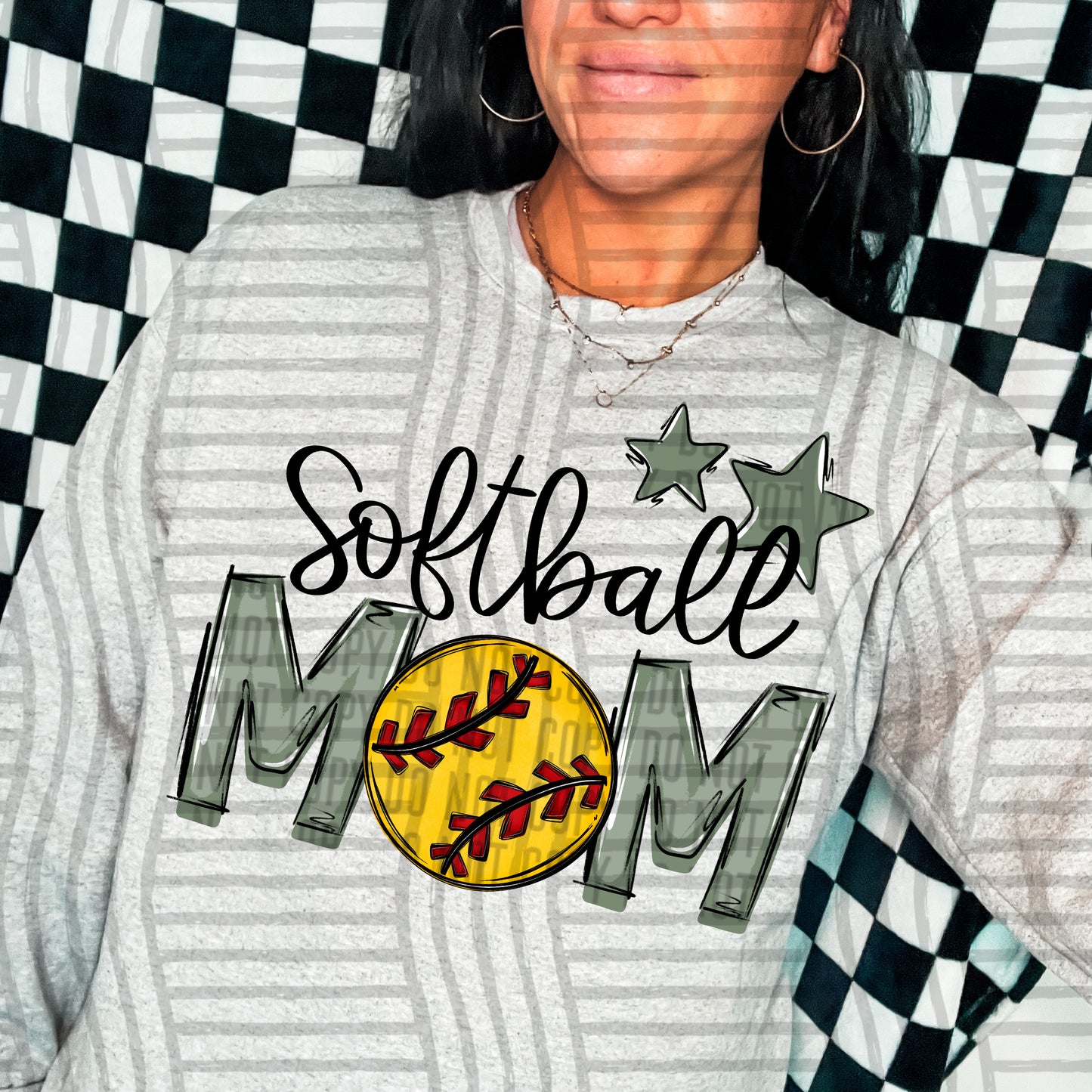 SOFTBALL MOM TEES - 20 COLORS