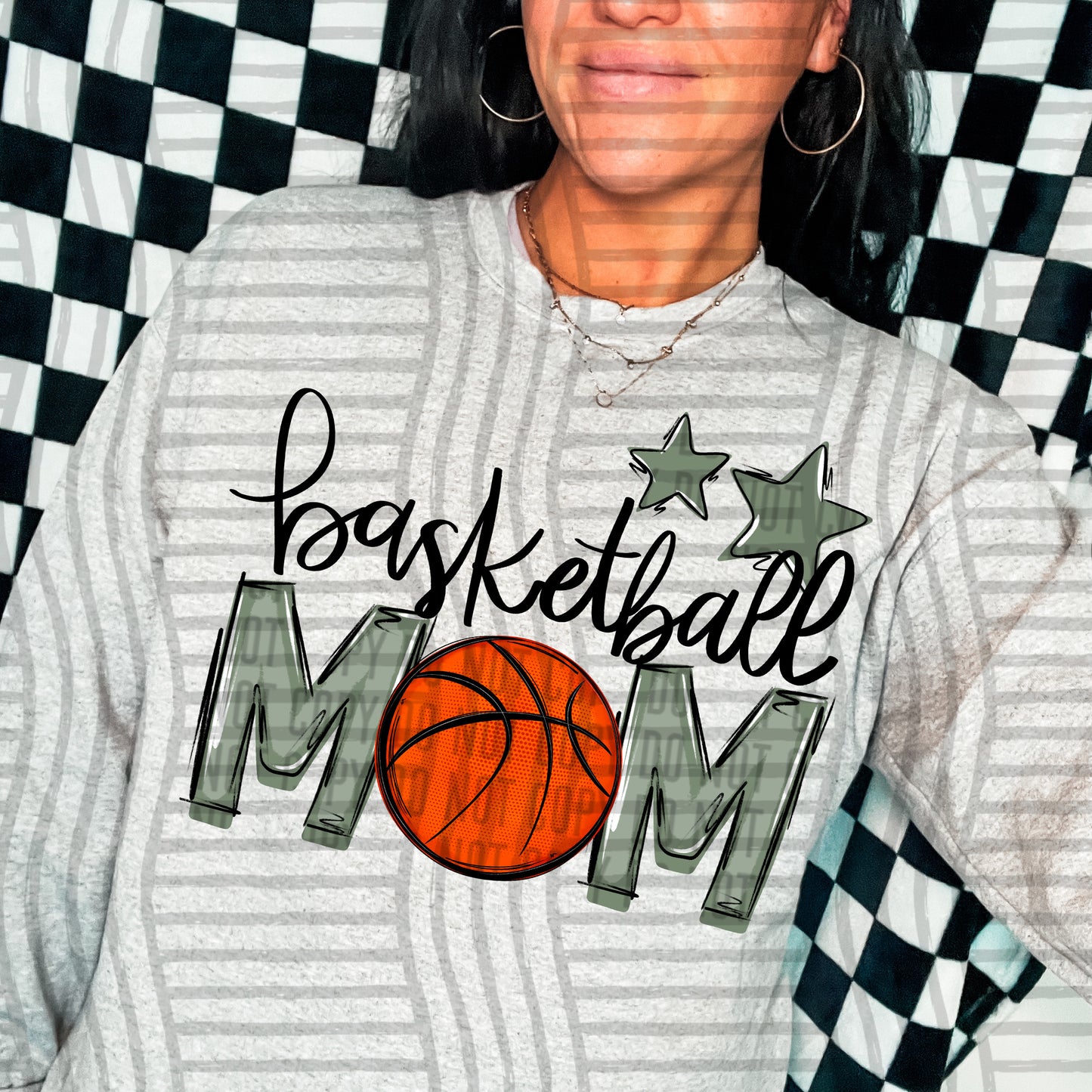 BASKETBALL MOM TEES - 20 COLORS