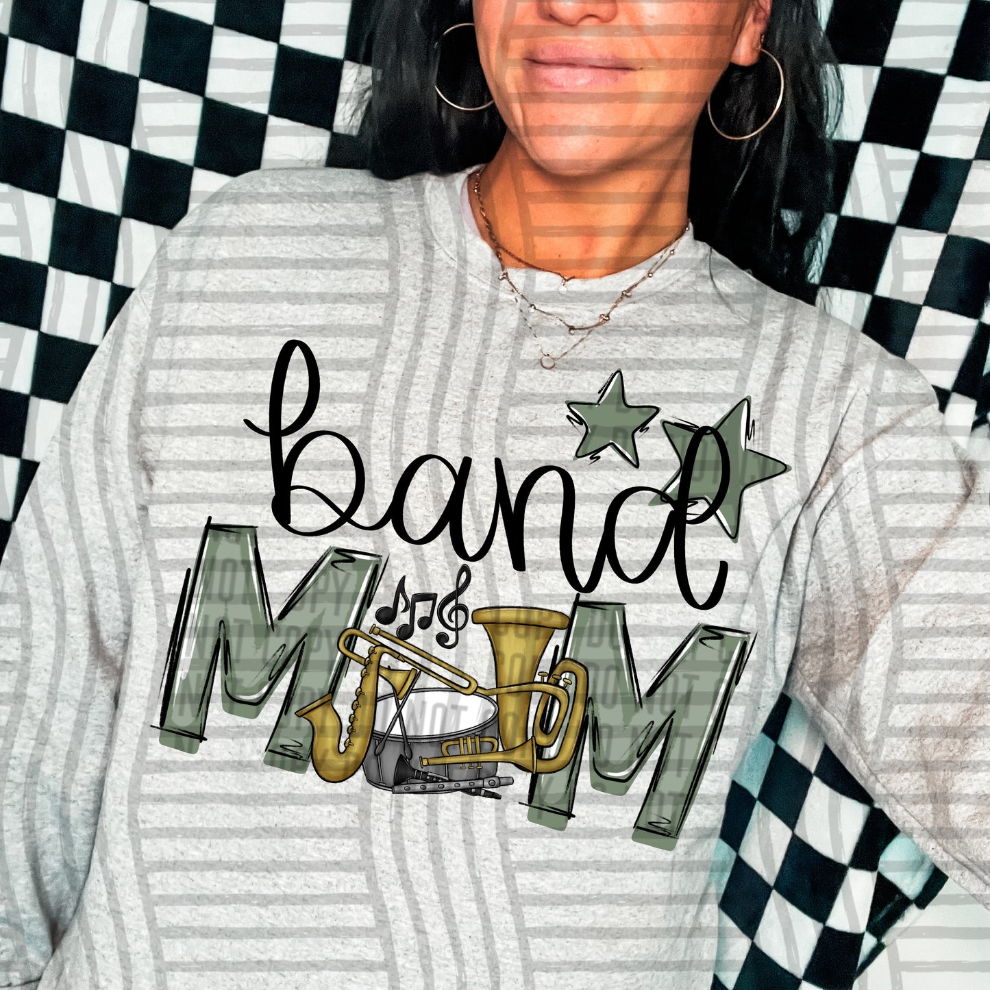 BAND MOM TEES - 20 COLORS