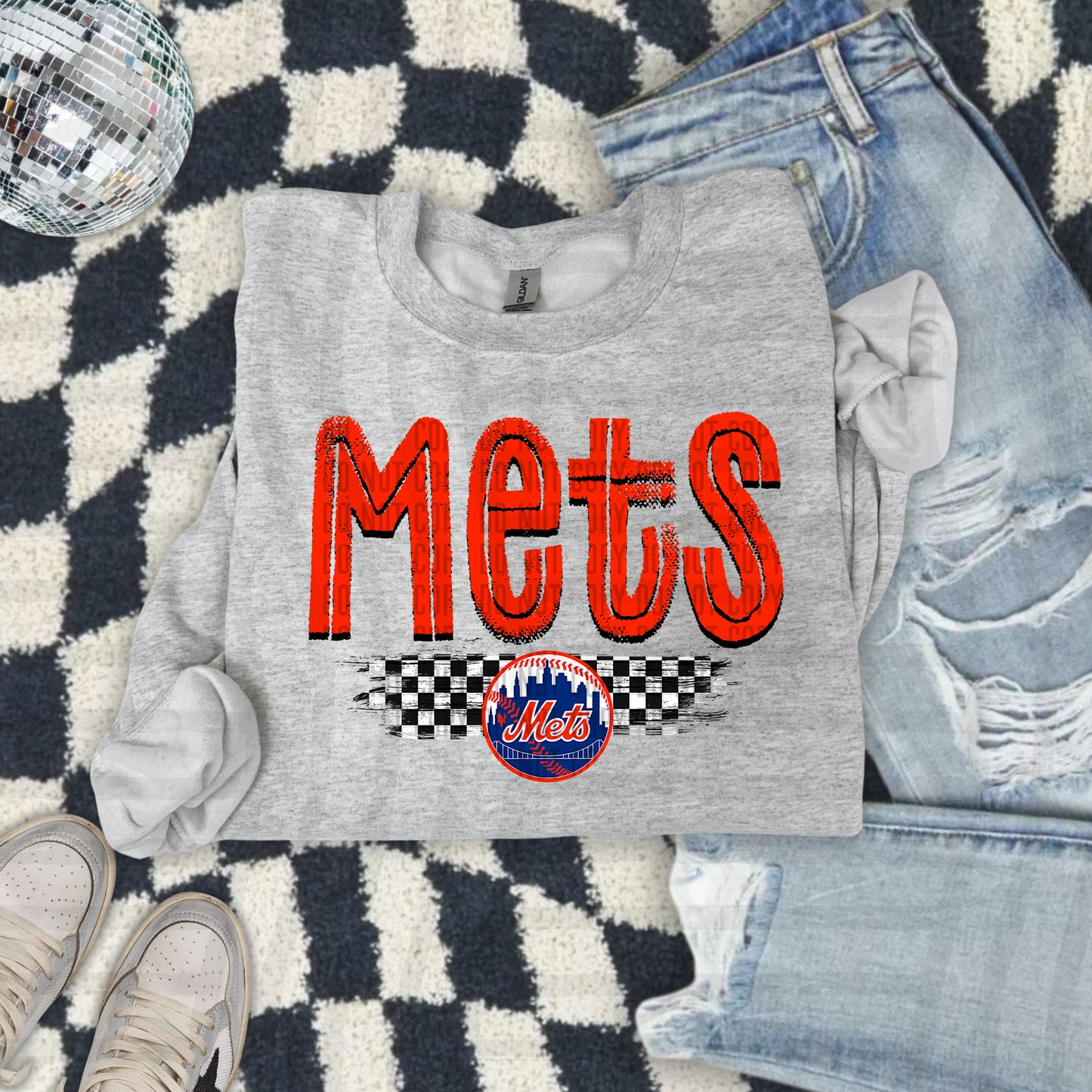 CHECKERED MLB TEES