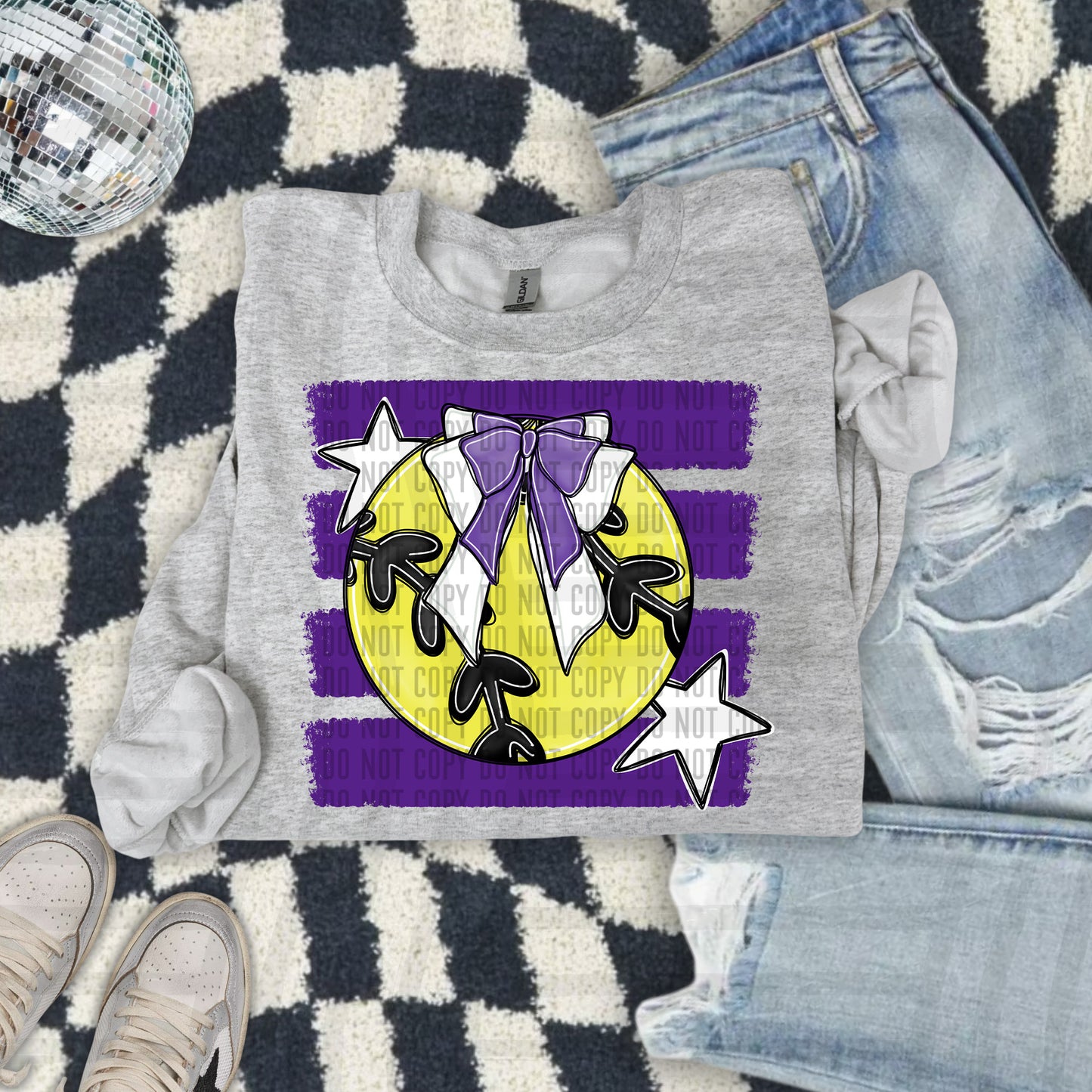 SOFTBALL BOW BOW TEES -25 COLORS
