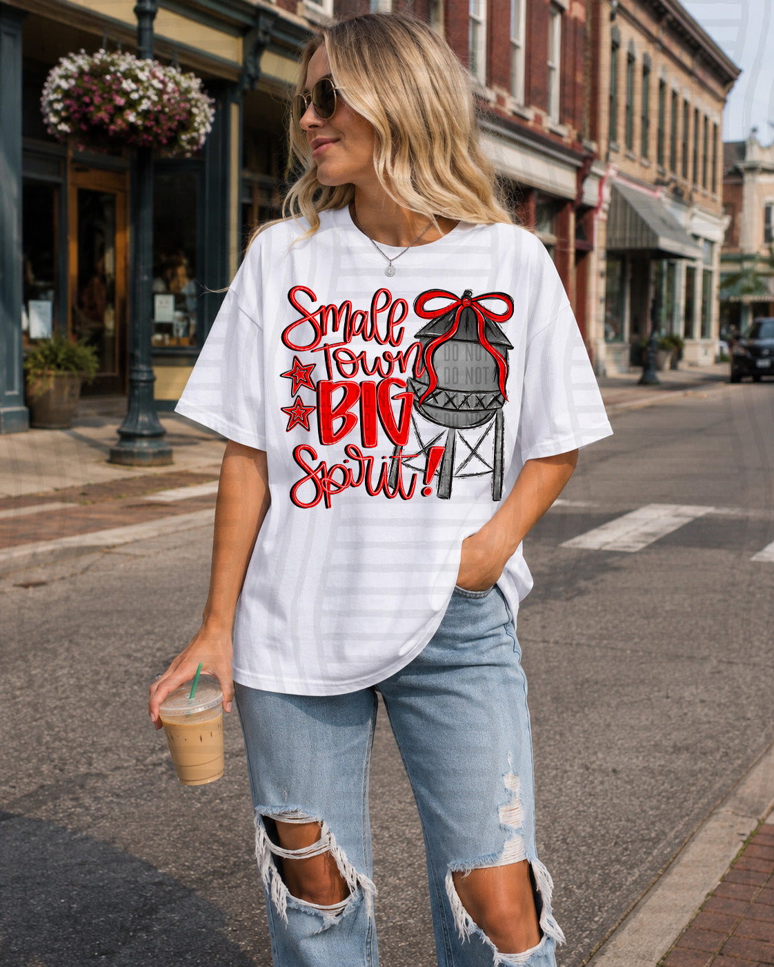 SMALL TOWN WATER TOWER TEES -25 COLORS