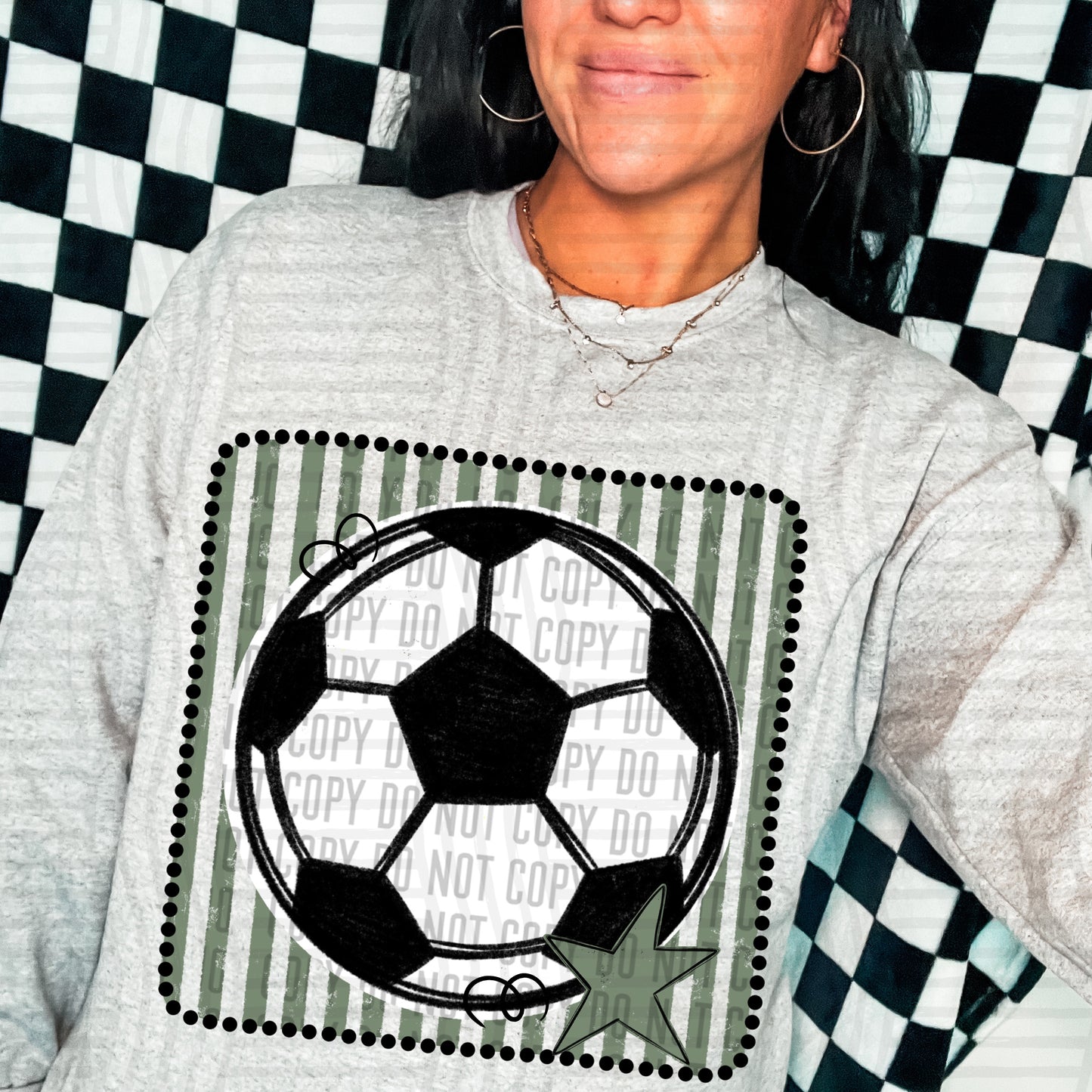 DISTRESSED SOCCER TEE - MULTIPLE COLORS