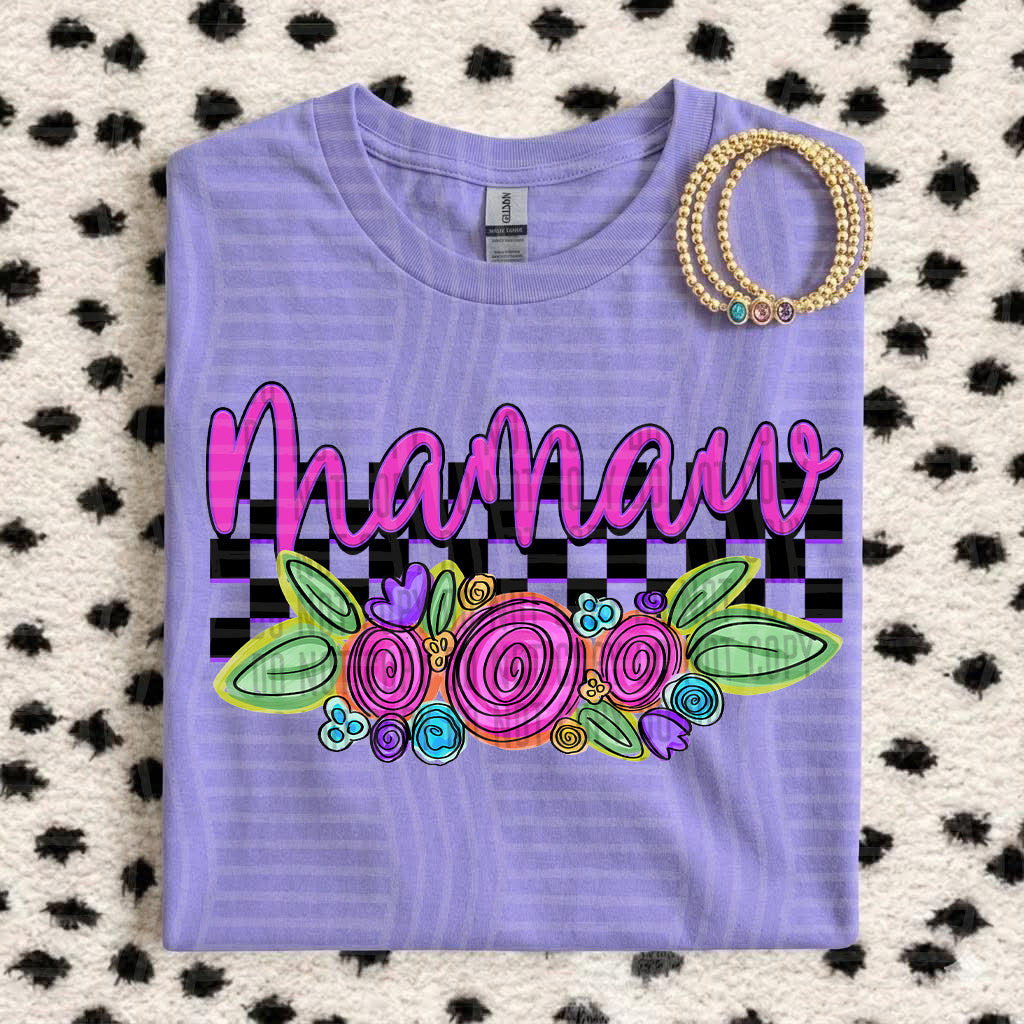 FLORAL NAMES TEE - VARIETY