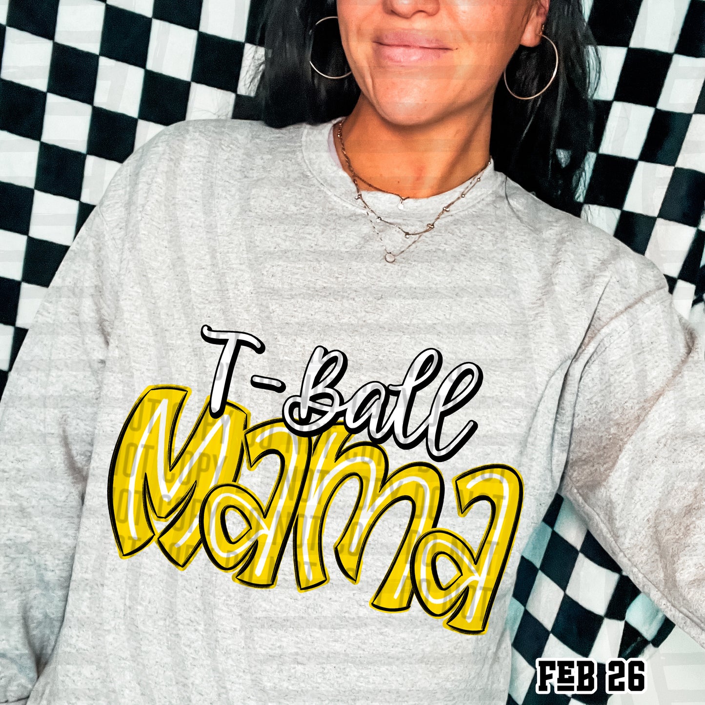 T-BALL MAMA TEE - VARIETY OF COLORS