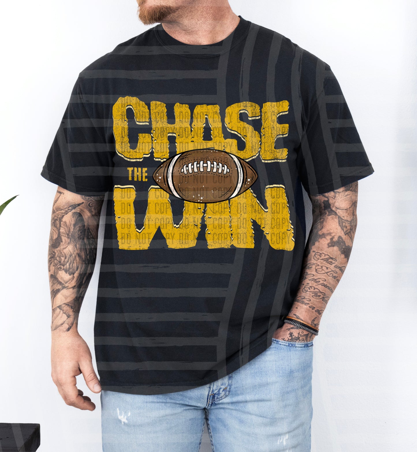 FOOTBALL -CHASE THE WIN TEES- VARIETY COLORS