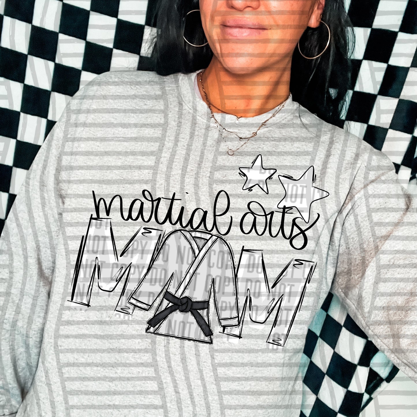 MARTIAL ARTS MOM TEE - 20 COLORS