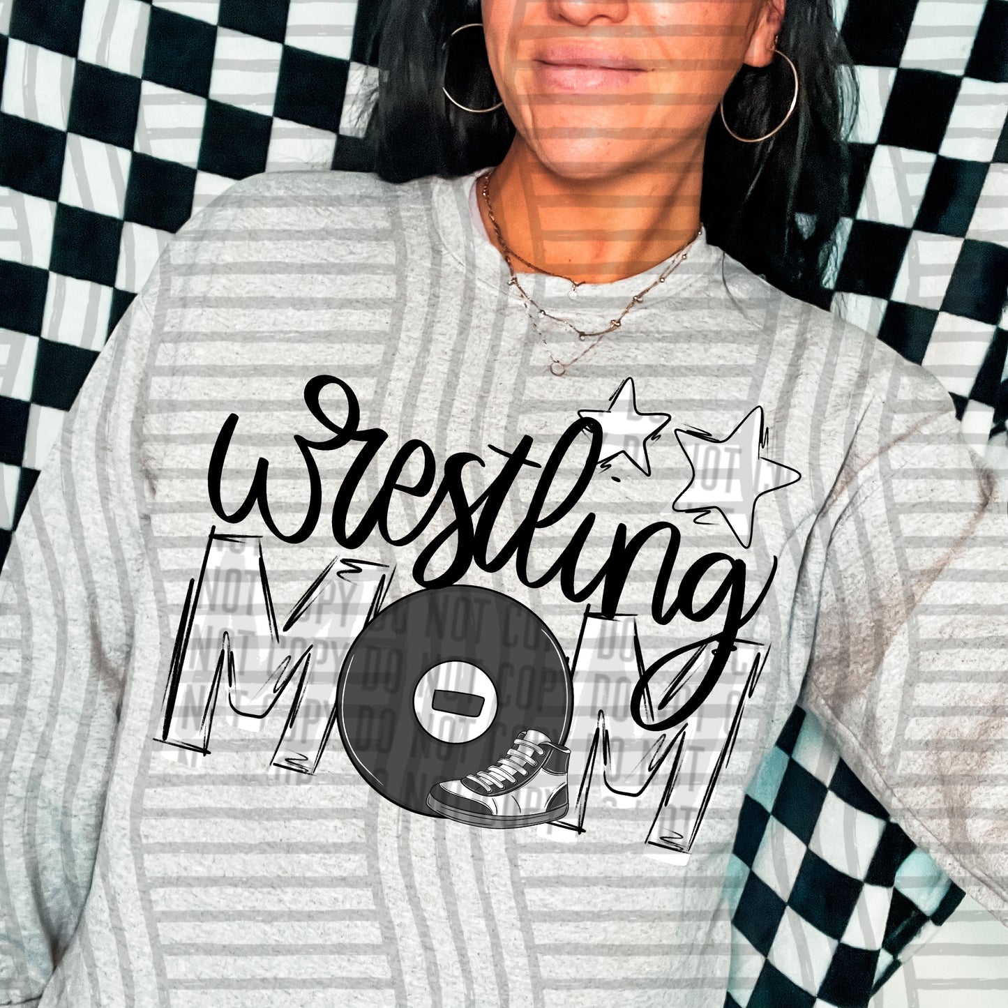 WRESTLING MOM TEES -20 COLORS
