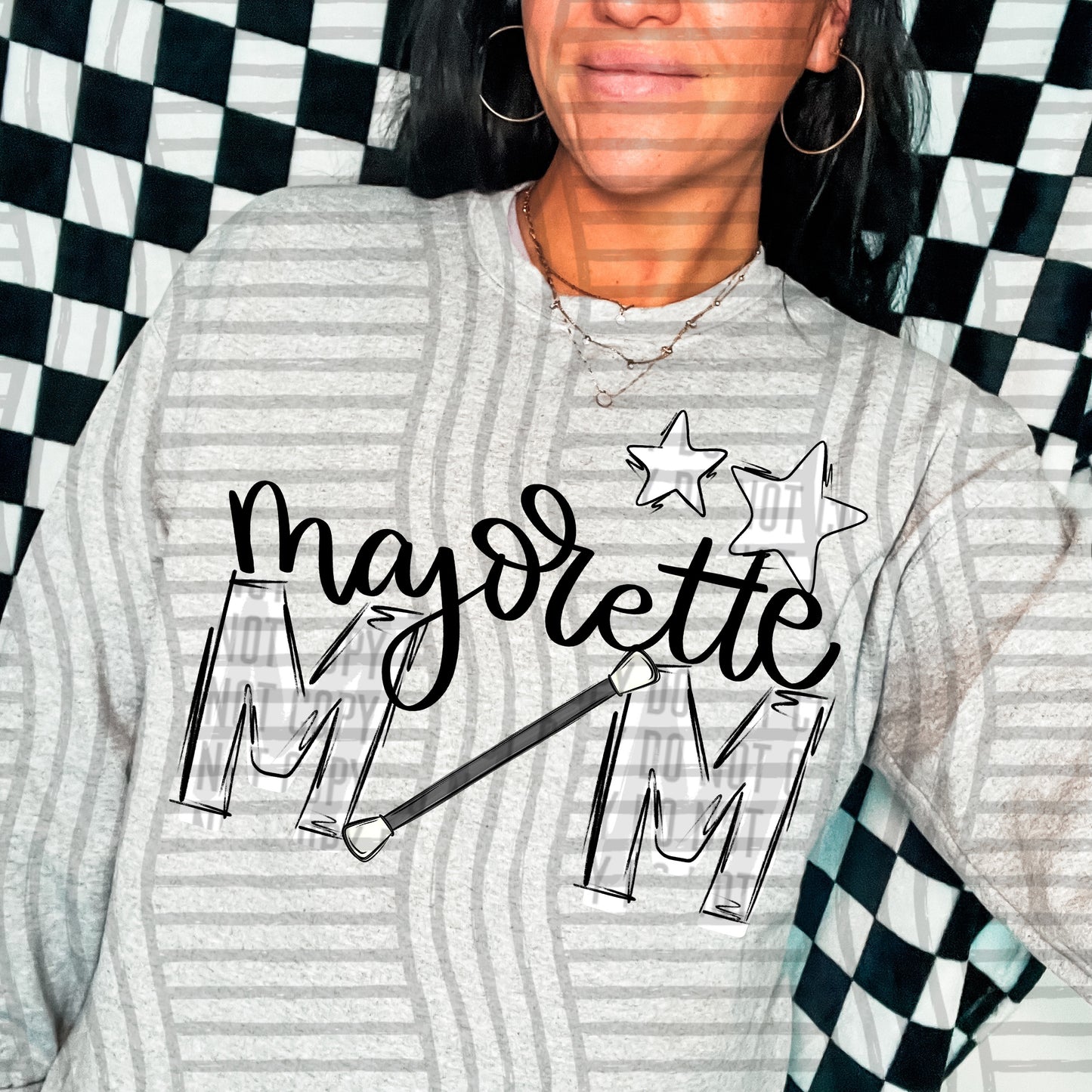 MAJORETTE MOM TEES - 20 COLORS
