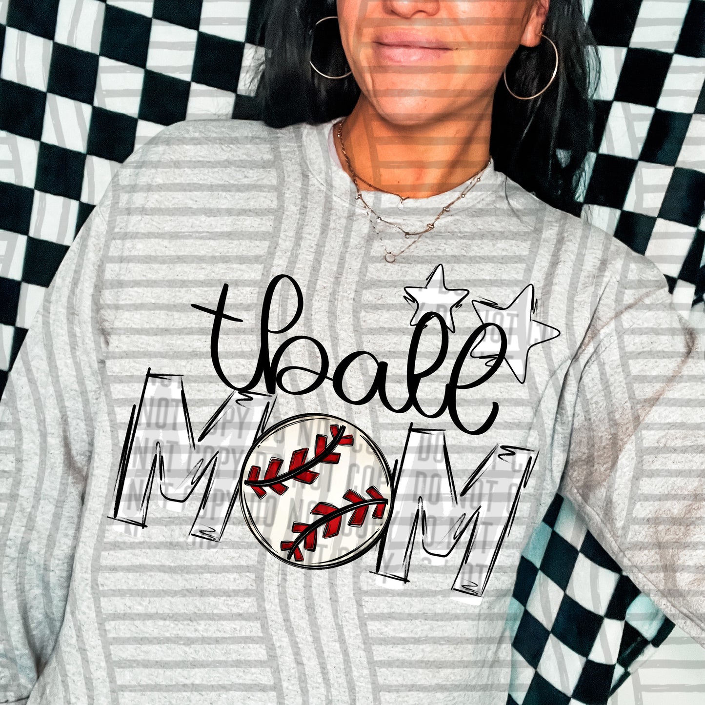 T-BALL MOM TEES - 20 COLORS