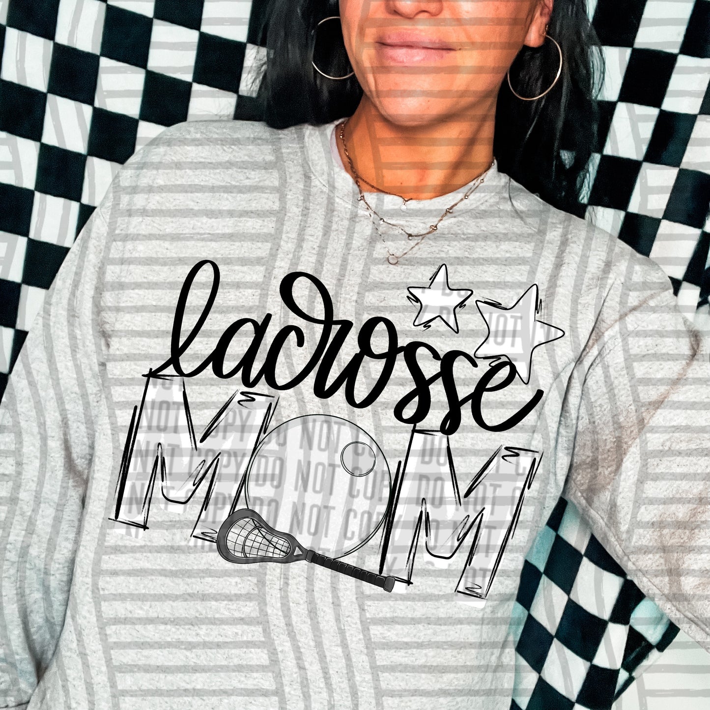 LACROSSE MOM TEES - 20 COLORS