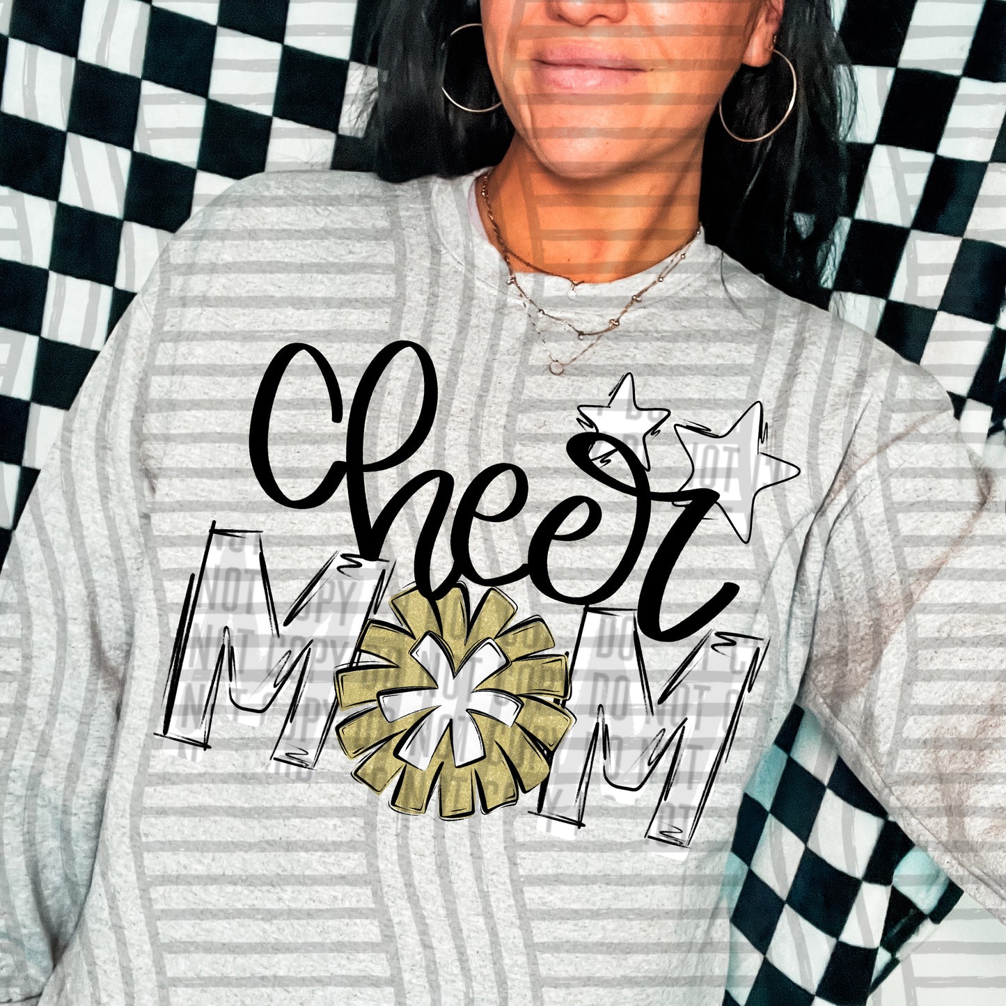 CHEER MOM TEES - 20 COLORS