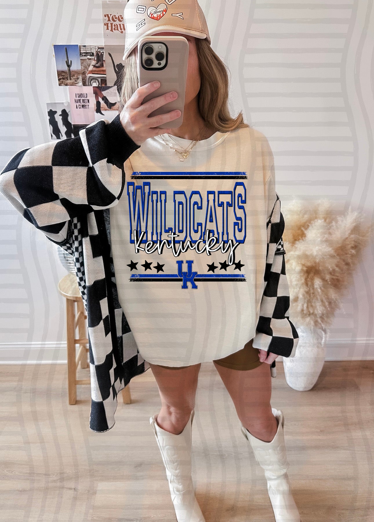 OPEN VARISTY COLLEGE TEE