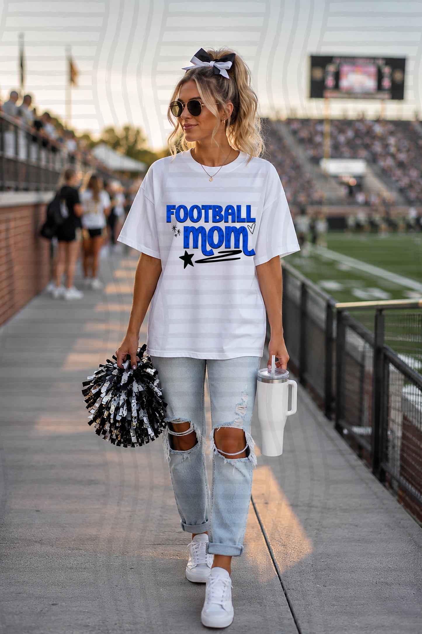 FOOTBALL MOM TEES -25 COLORS