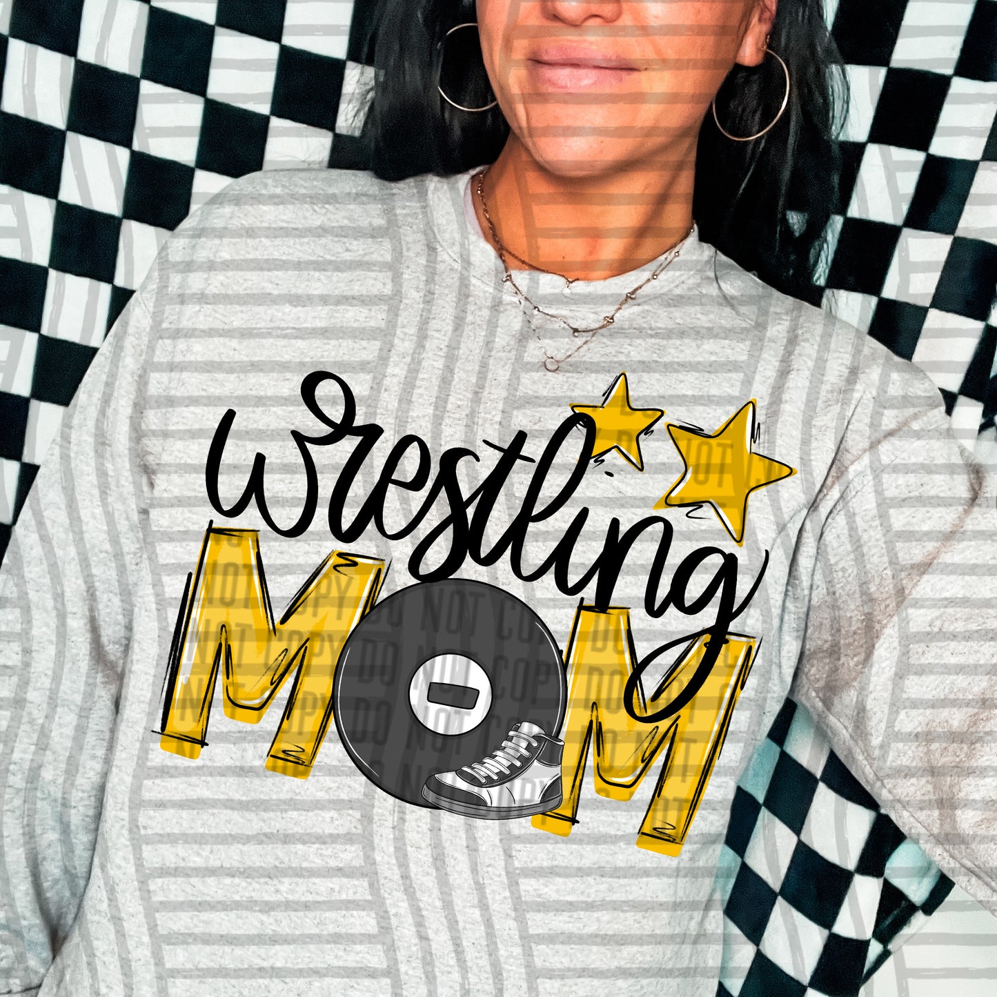 WRESTLING MOM TEES -20 COLORS