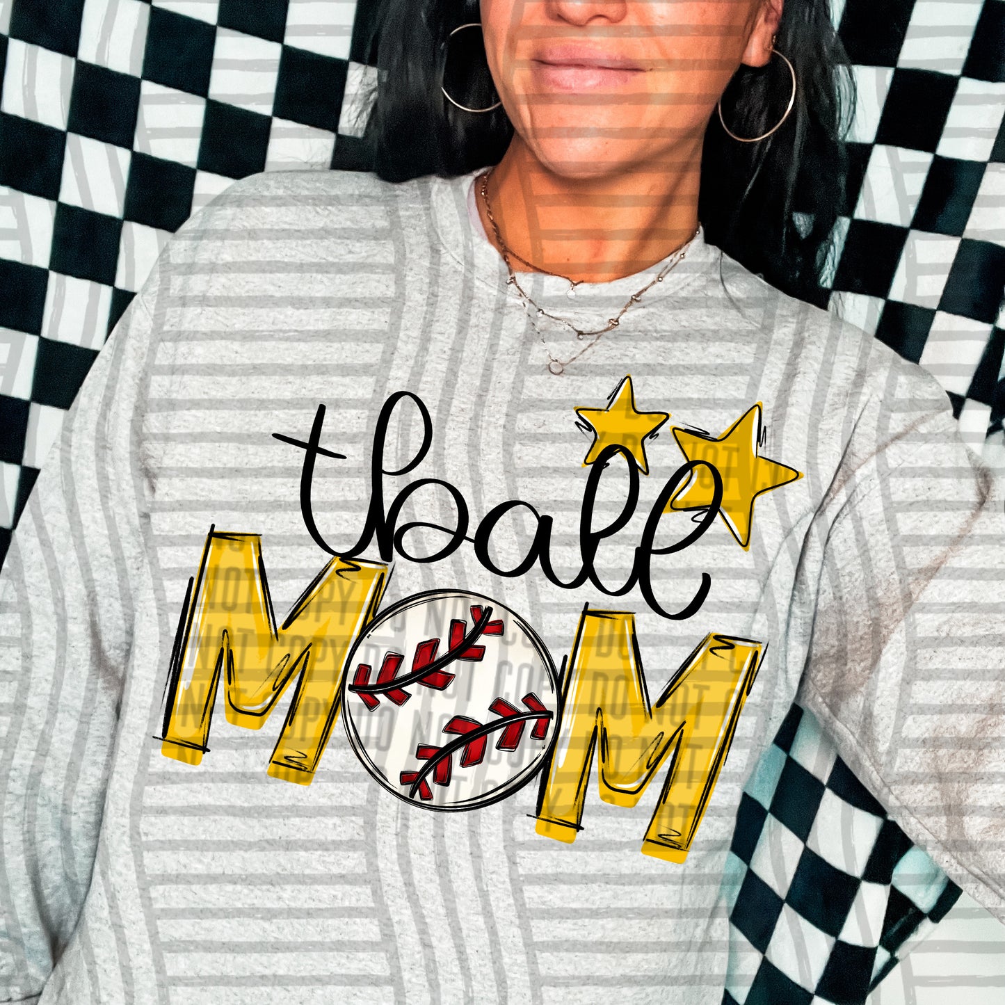 T-BALL MOM TEES - 20 COLORS