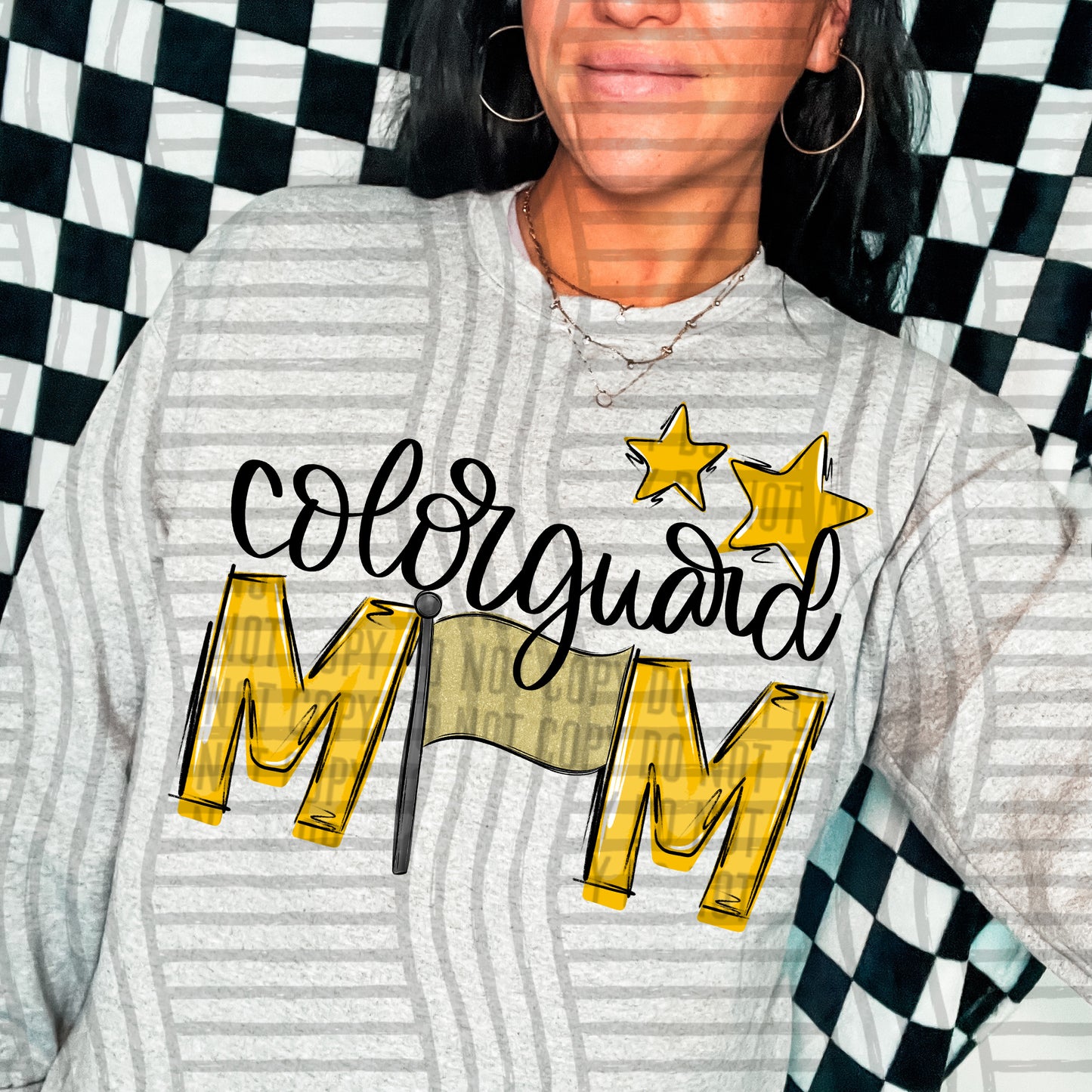 COLORGUARD MOM TEES - 20 COLORS