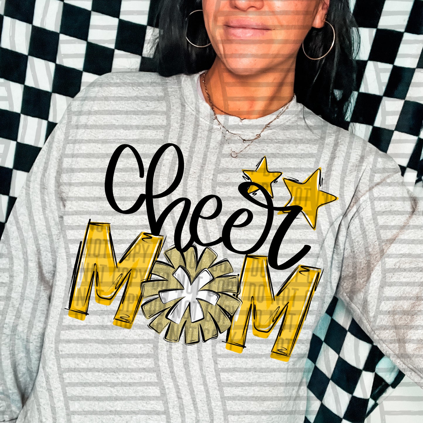 CHEER MOM TEES - 20 COLORS
