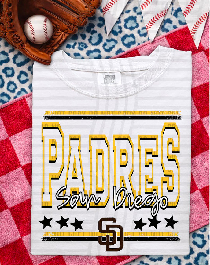 MLB OPEN VARISTY TEE- MARCH