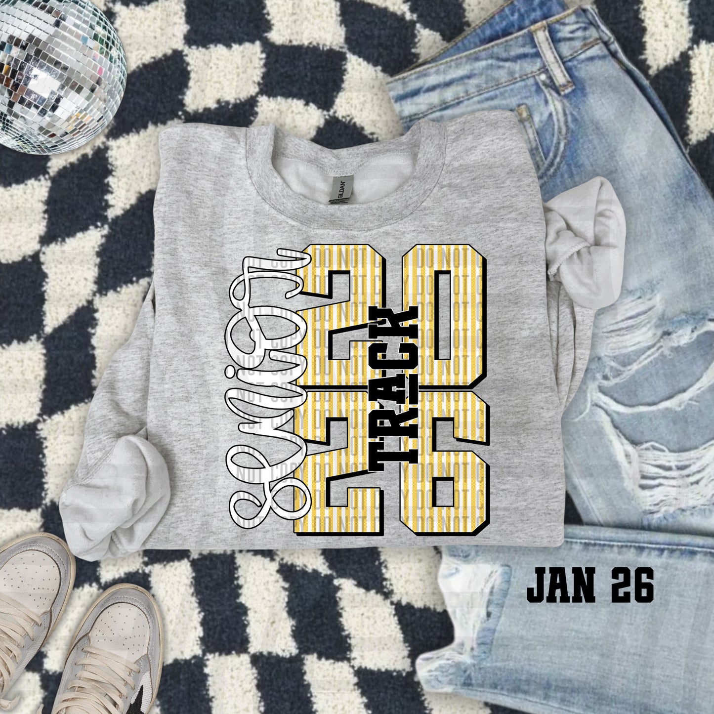 TRACK SENIOR 2026 TEE -MULITIPLE COLORS