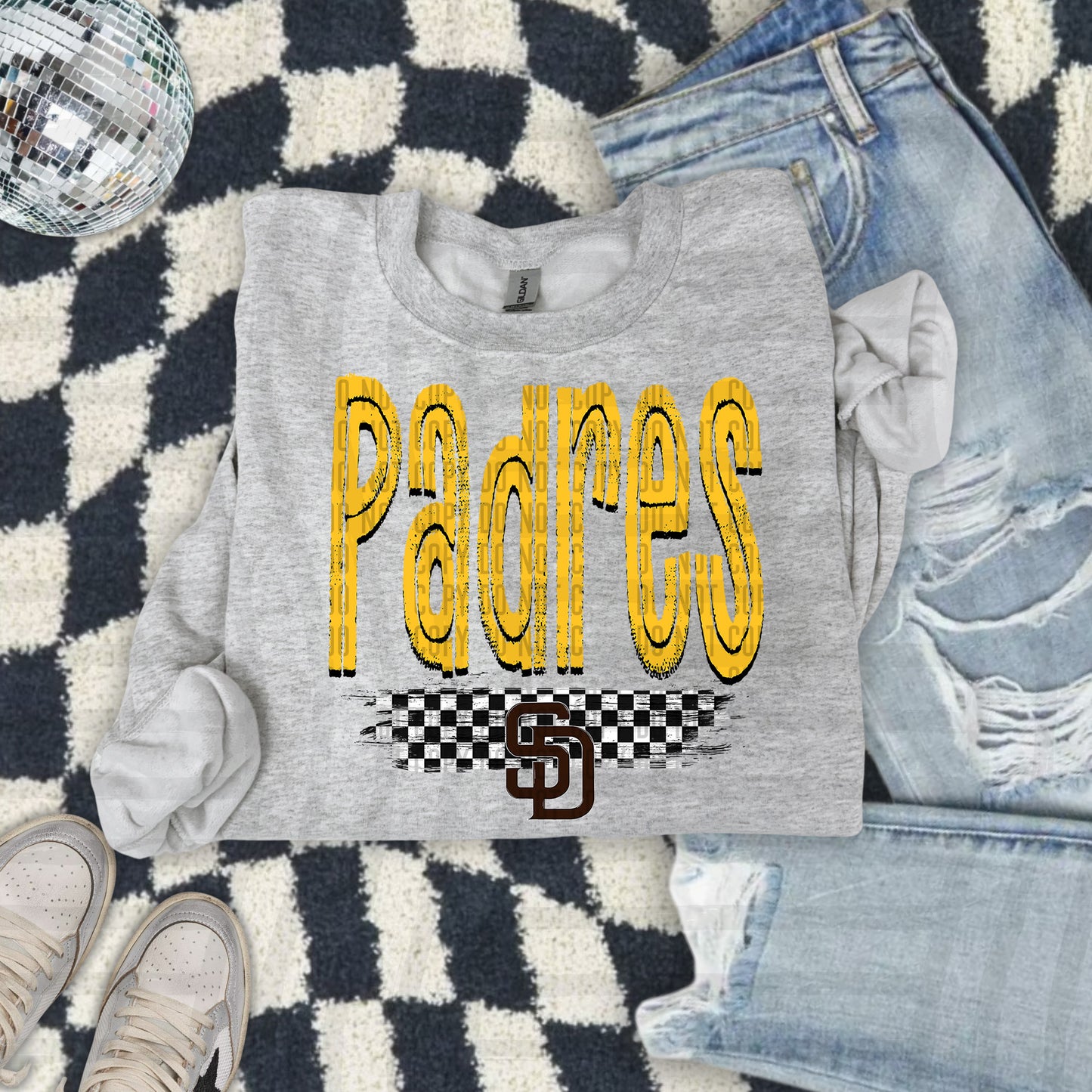 CHECKERED MLB TEES