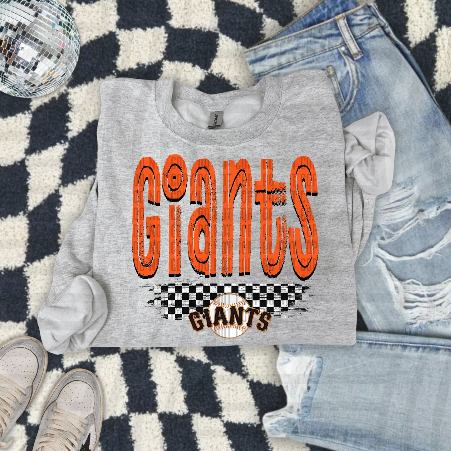 CHECKERED MLB TEES