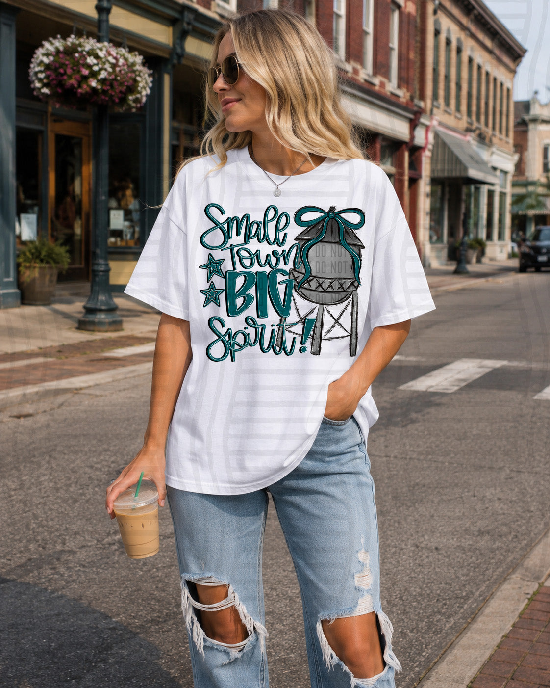 SMALL TOWN WATER TOWER TEES -25 COLORS