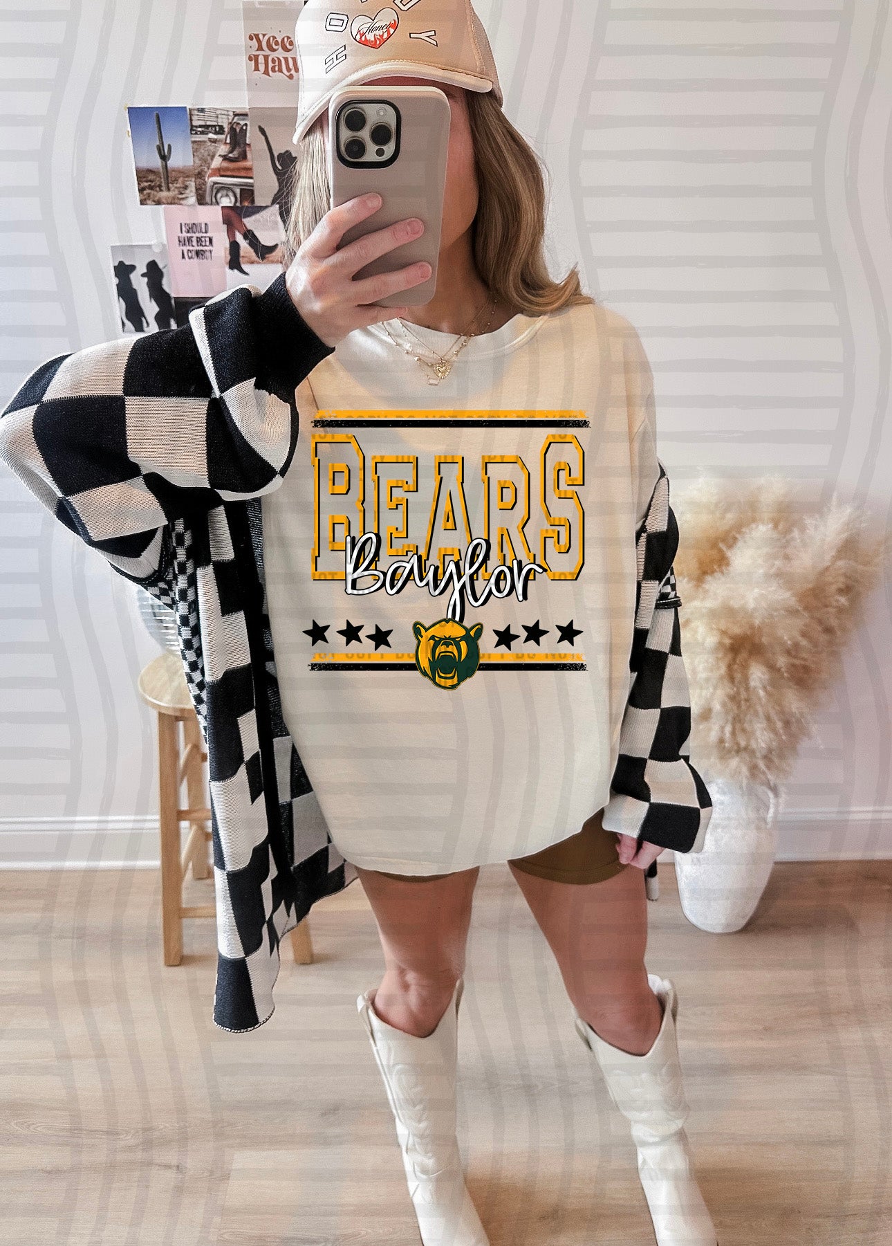 OPEN VARISTY COLLEGE TEE