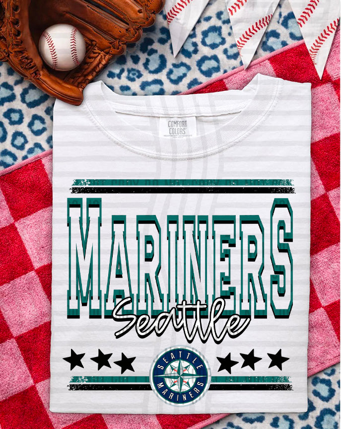 MLB OPEN VARISTY TEE- MARCH