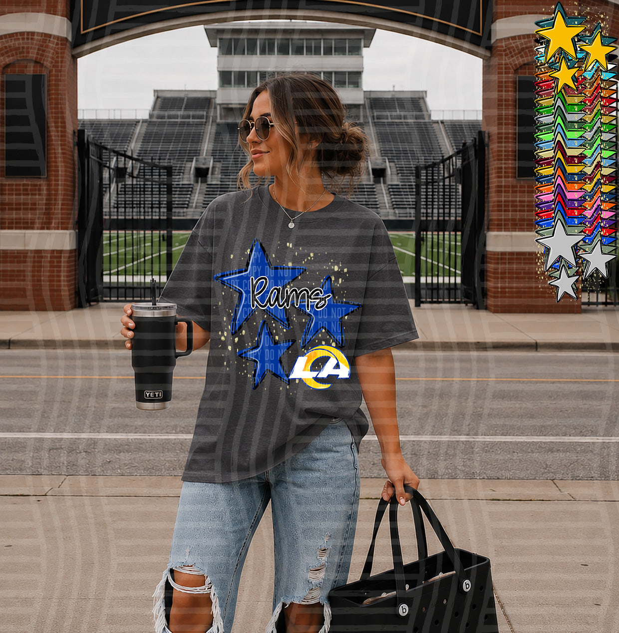 NFL SPIRITS STARS TEES