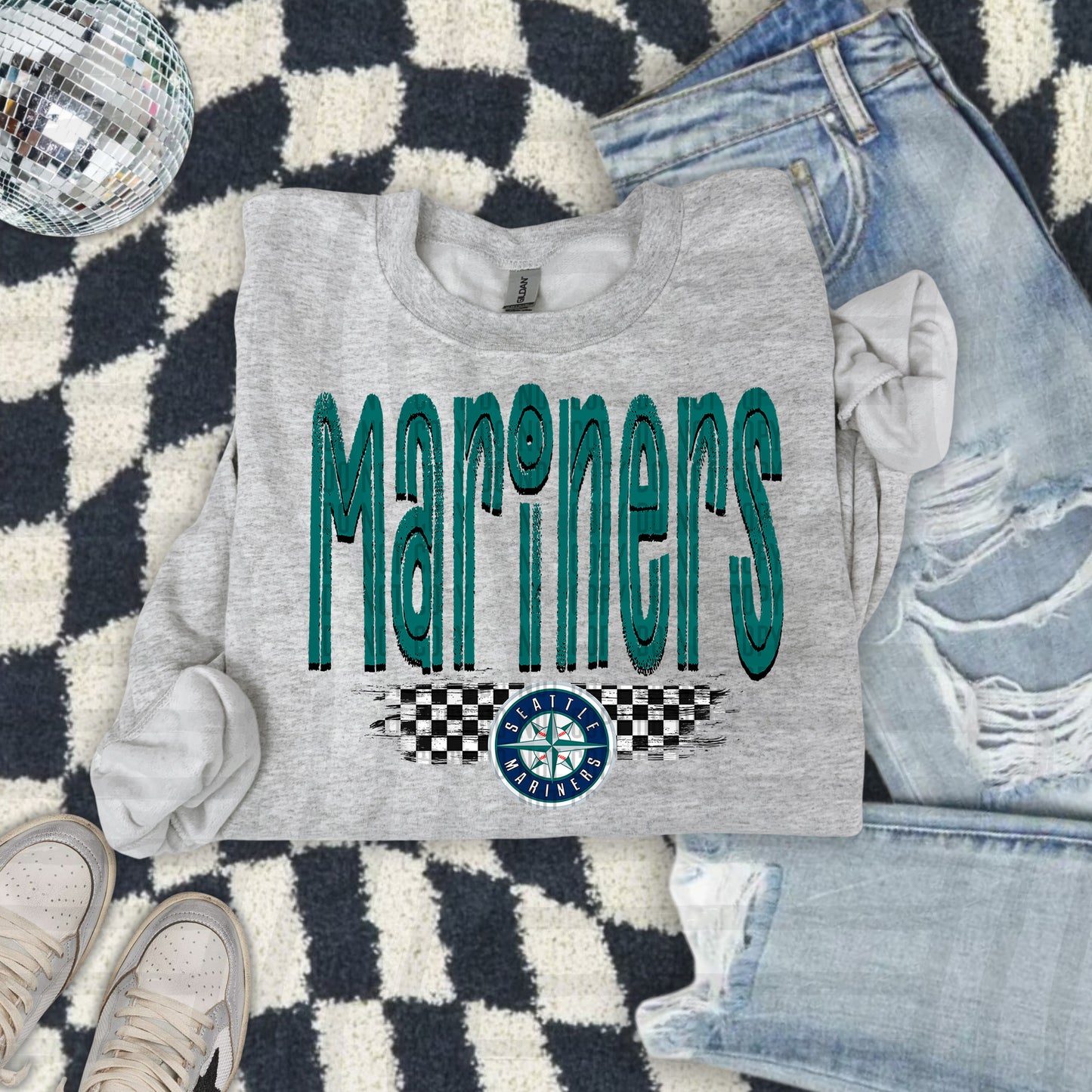 CHECKERED MLB TEES