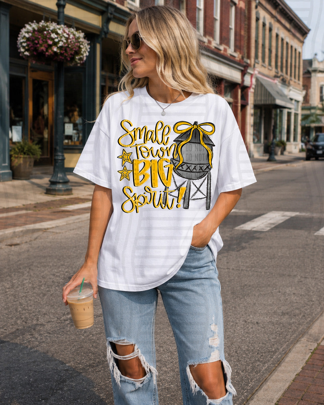 SMALL TOWN WATER TOWER TEES -25 COLORS