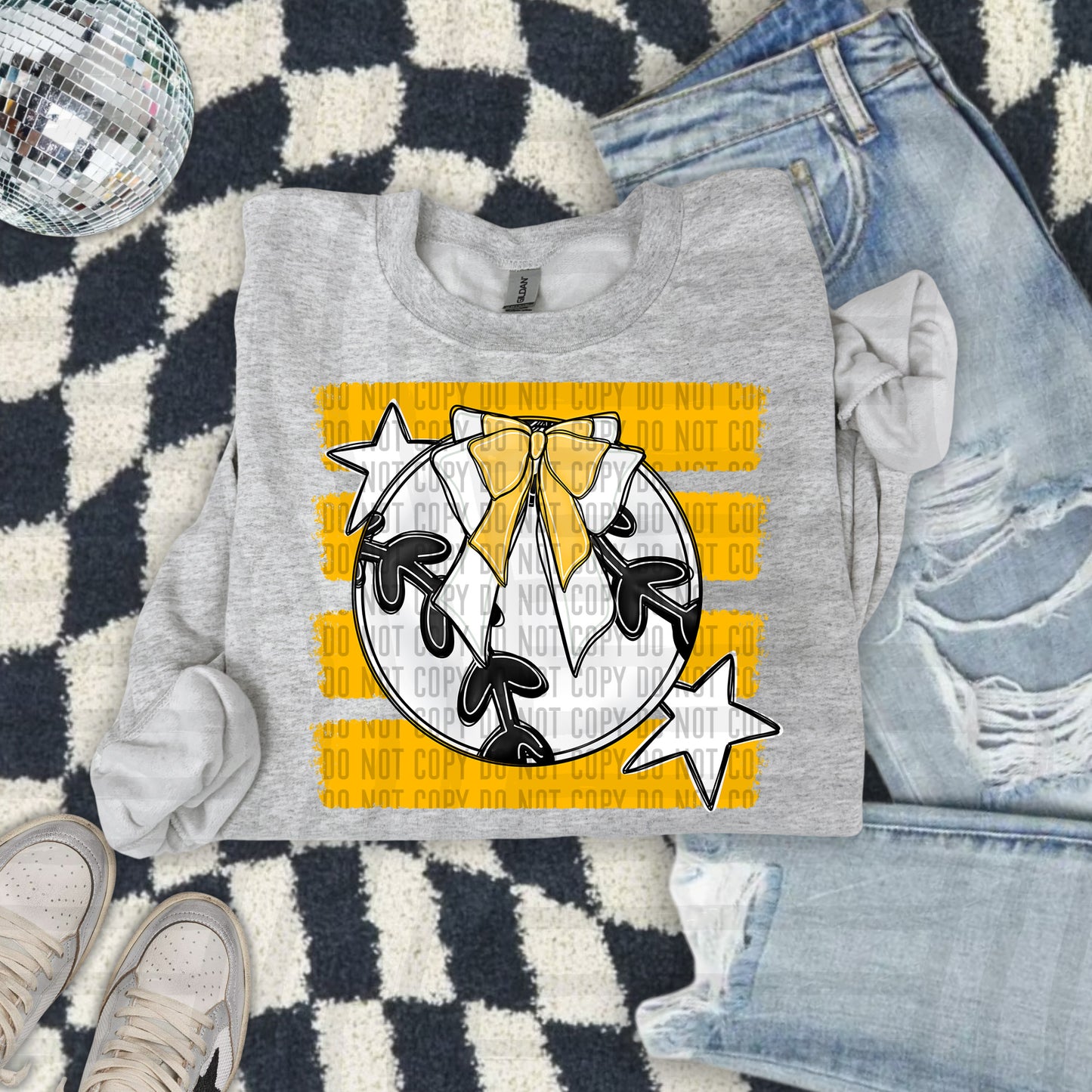 BASEBALL BOW BOW TEES -25 COLORS