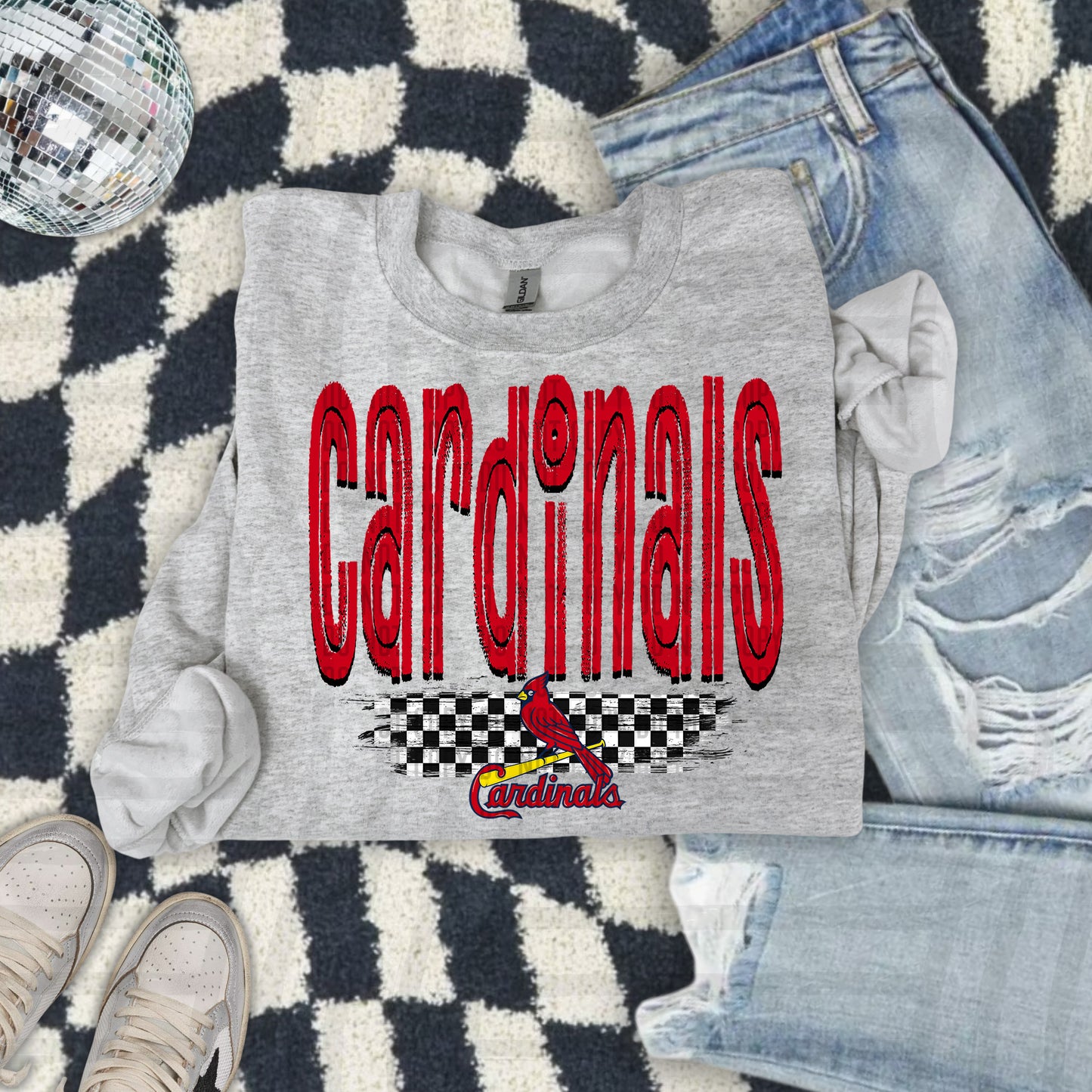 CHECKERED MLB TEES